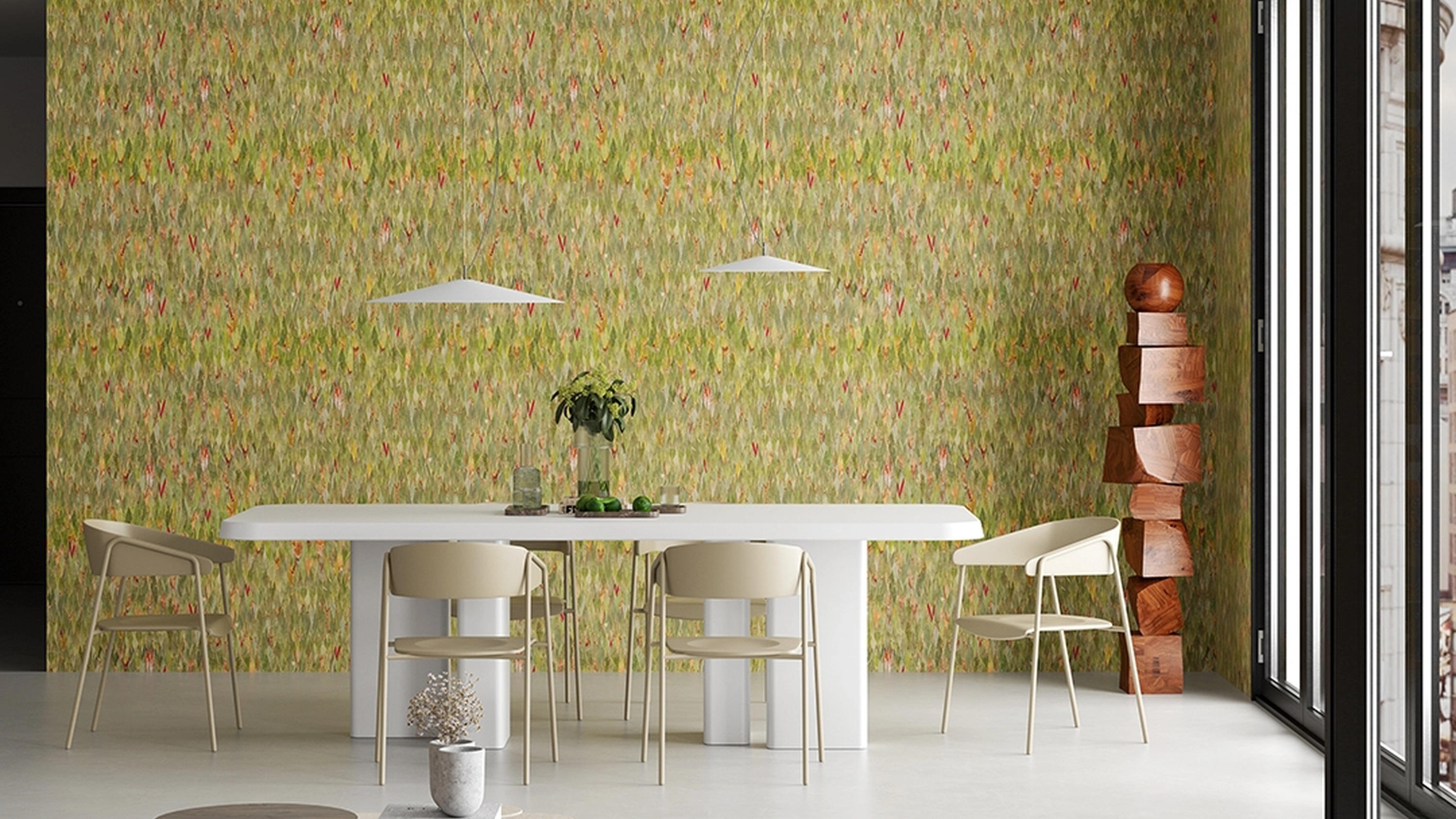 Carta da parati Bamboo di Inkiostro Bianco