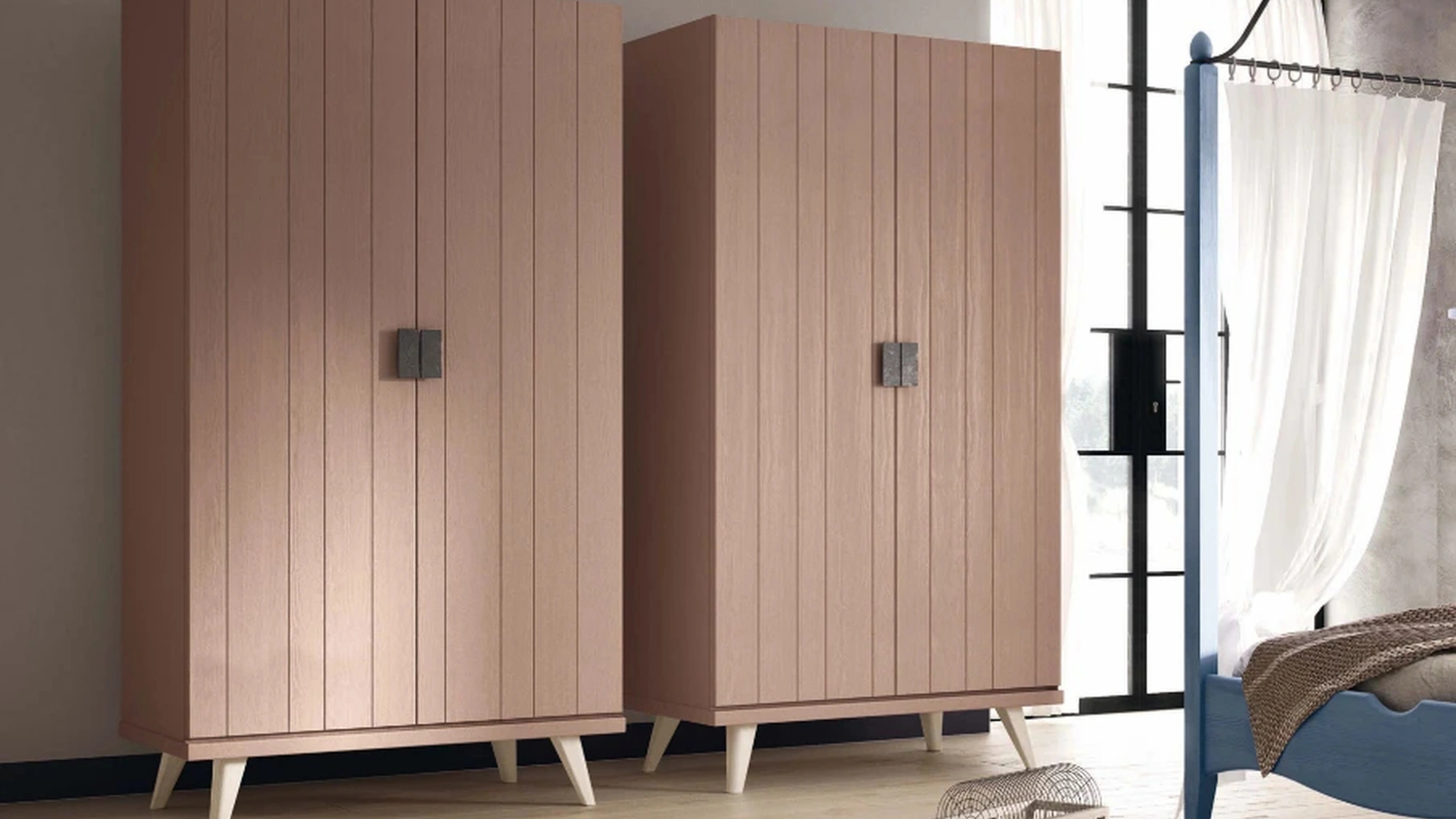 Armadio in legno ad ante battenti KAR di Scandola