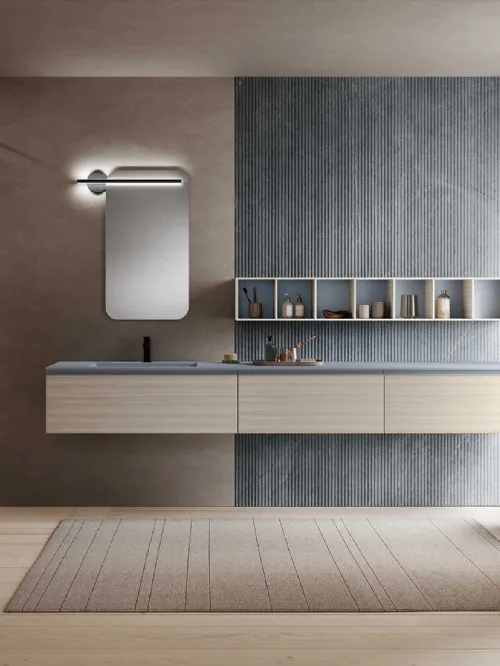 Mobile da Bagno sospeso M1 System 136 di Baxar