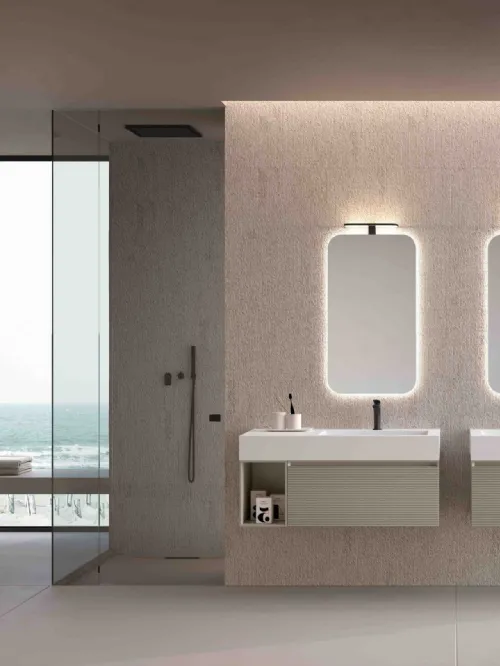 Mobile da Bagno sospeso M1 System 144 di Baxar