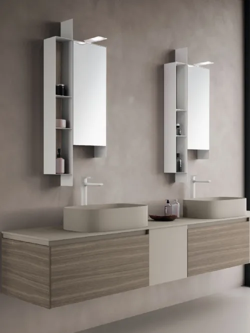 Mobile da Bagno sospeso M2 System 246 di Baxar
