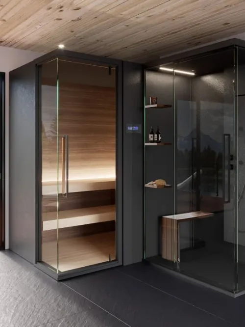 Sauna + Hammam Zen Combi di Megius
