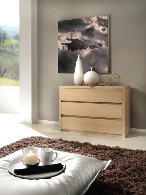 Comò in Rovere massello Dreams TL1803 di Conarte