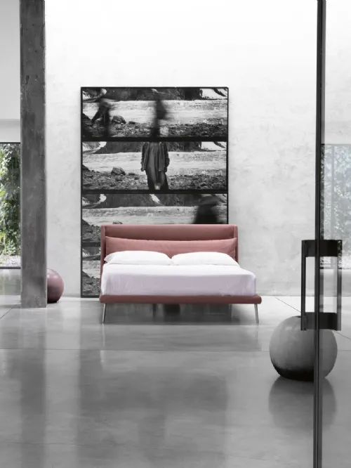 Letto imbottito Eddie di Noctis