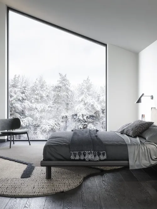 Letto matrimoniale Mizu di Novamobili