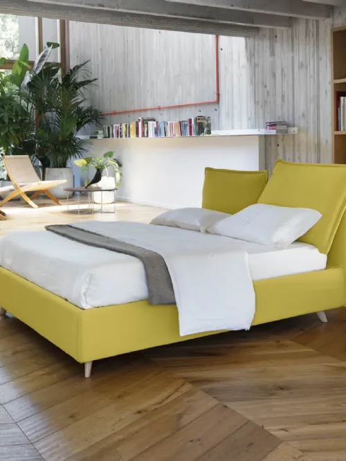 Letto moderno in tessuto imbottito So Pop di Noctis