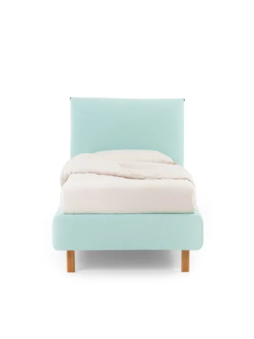 Letto singolo con contenitore London di Noctis