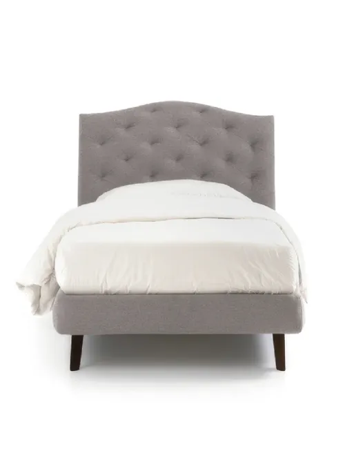 Letto singolo Lyle Capitonné di Noctis