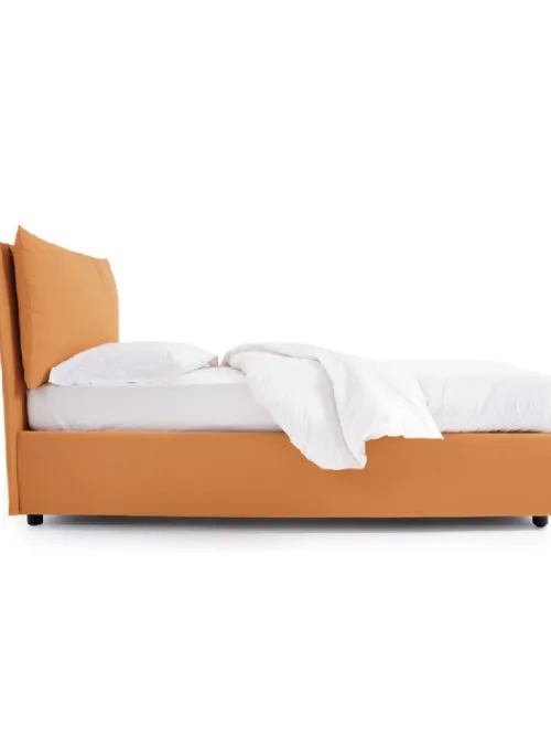 Letto singolo con contenitore Tangos di Noctis