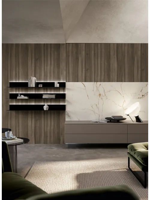 Parete Attrezzata Living Cloe di Arredo3