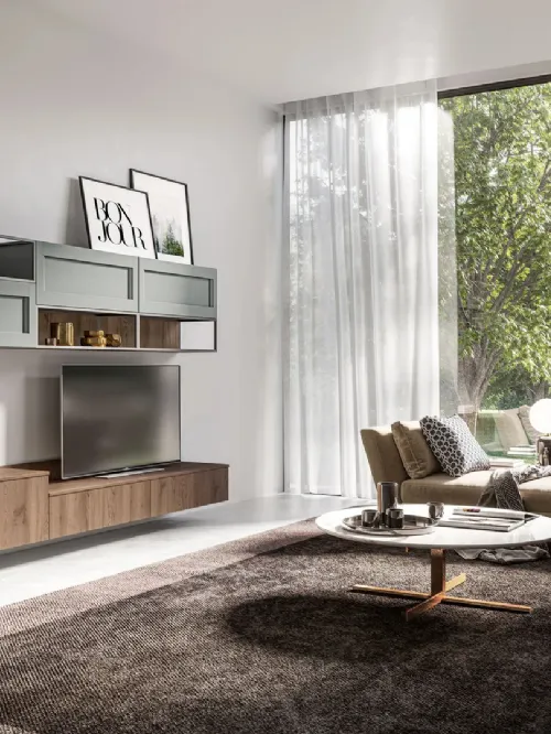 Parete Attrezzata Living Frida 01 di Arredo3