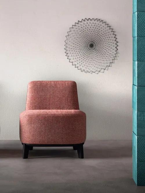 Poltroncina in tessuto Dory di Samoa