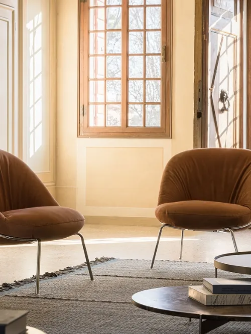 Poltroncina in tessuto Ella di Pianca