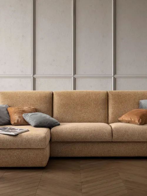 Divano Letto con penisola Wonder di Samoa