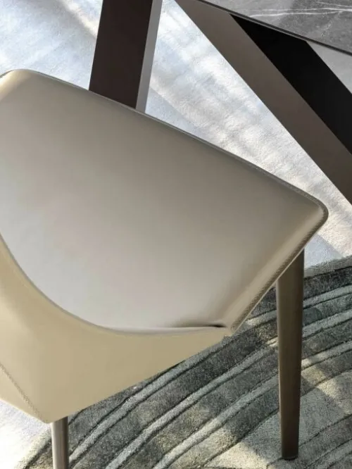 Sedia Aura in ecopelle di Sedie Brianza