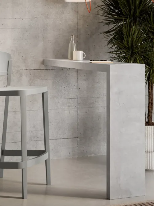 Sgabello Iris in tecnopolimero di Arredo3