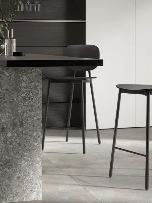 Sgabello Omega legno di Arredo3