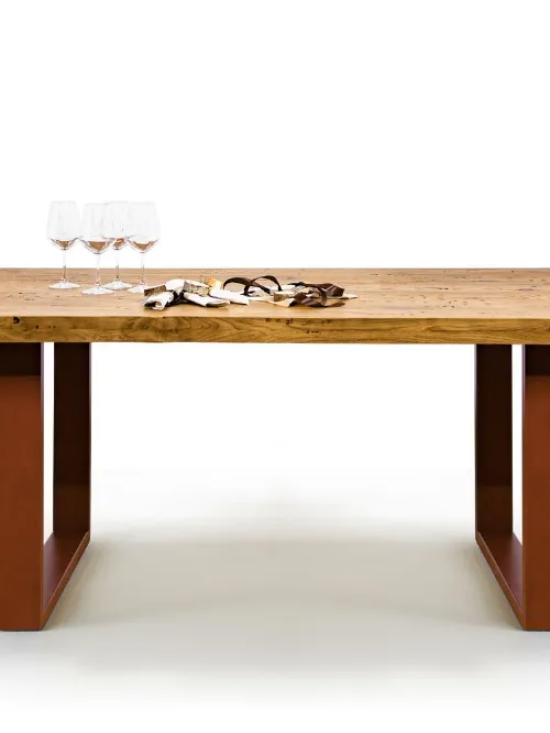 Tavolo 4325 Wide in Rovere massello di Conarte