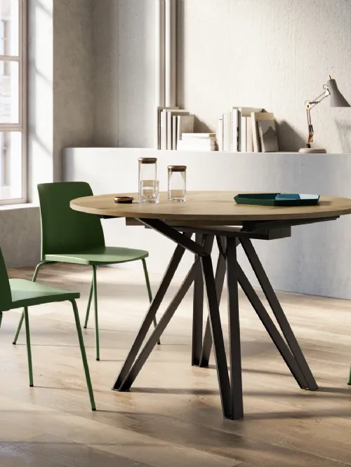 Tavolo rotondo allungabile York di Arredo3