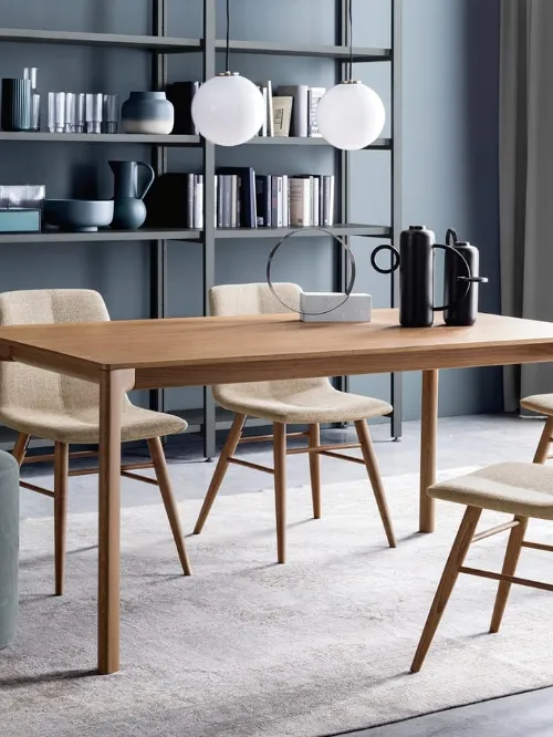 Tavolo allungabile Level in Rovere Miele di Novamobili