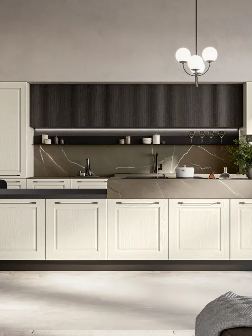 Cucina Classica con isola Asolo 01 di Arredo3