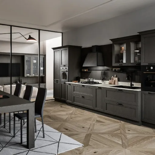 Cucina Classica lineare Opera 02 di Arredo3