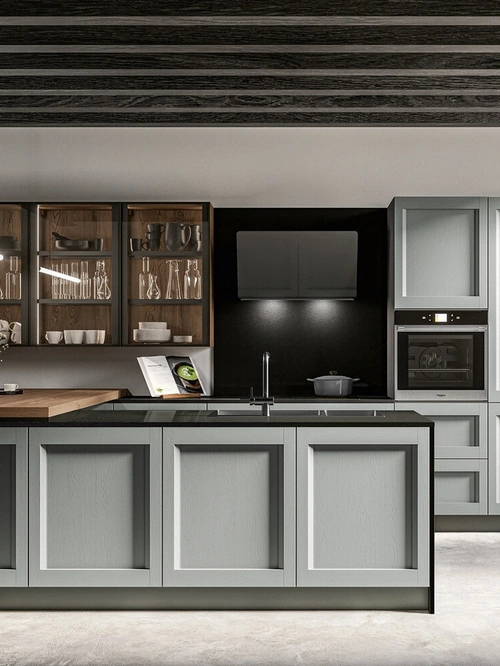 Cucina Moderna con penisola Frida 02 di Arredo3
