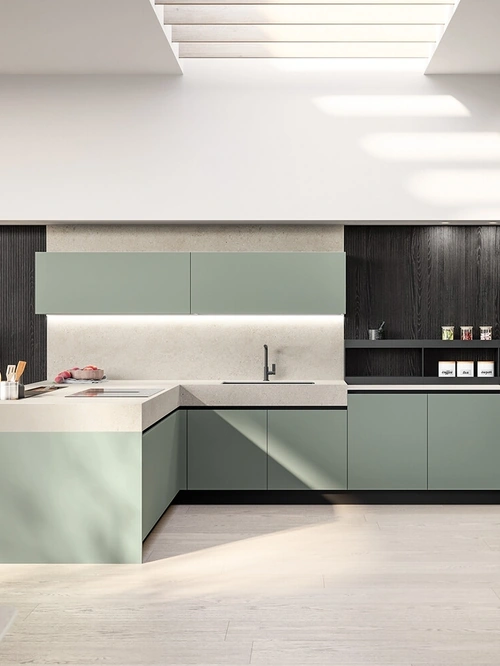Cucina Moderna con penisola Cloe 01 di Arredo3