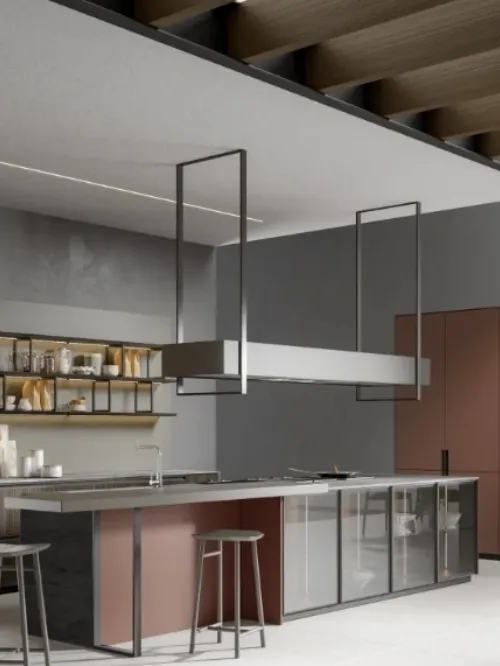 Cucina Moderna E03 Eclettica Polis 03 di Scandola