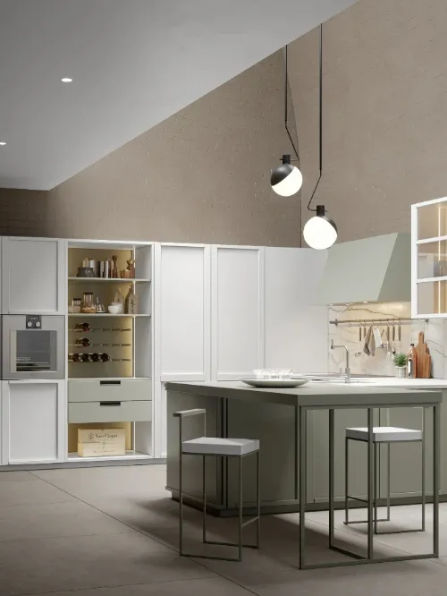 Cucina Moderna E06 Eclettica Optima 13 di Scandola