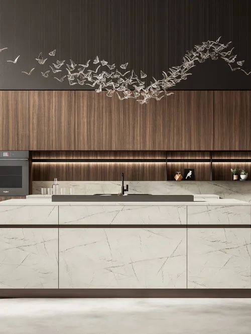 Cucina Moderna con isola Kalì 07 di Arredo3