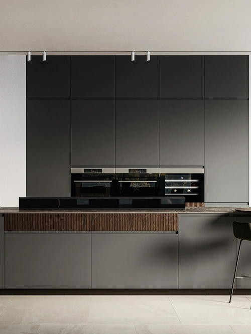 Cucina Moderna in Pet opaco Wega di Arredo3
